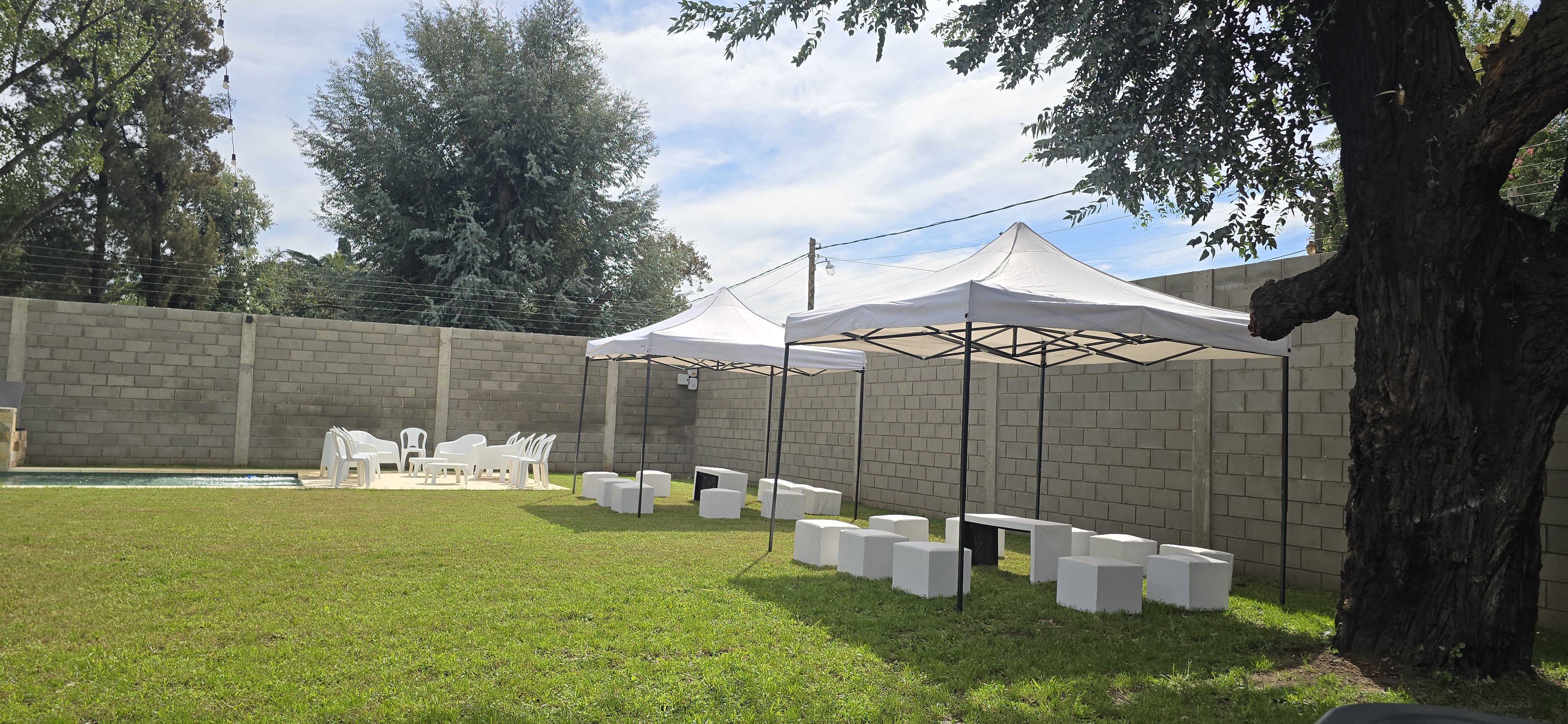 Gazebos en el parque